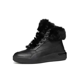 GEOX Dalyla Ankle Boots Black Leather