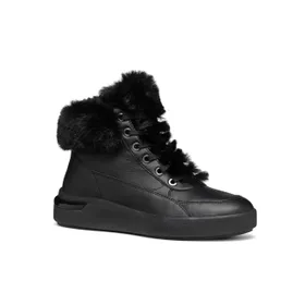 GEOX Dalyla Ankle Boots Black Leather