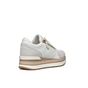 GEOX New Kency Sneakers Blauw Leer