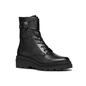 GEOX Felleny B Bottines Cuir Noir