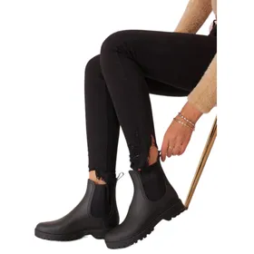 Bottines de Pluie Noir