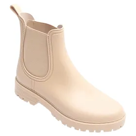 Bottines de pluie Beige