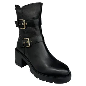 Carmela Bottines Noir Cuir