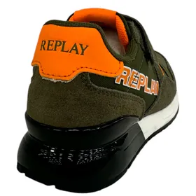 Replay Shoot Jr Sneakers Groen
