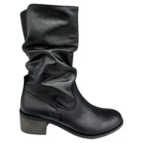 HEE Boots Black Leather