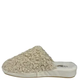 Slippers Mules Beige Textile