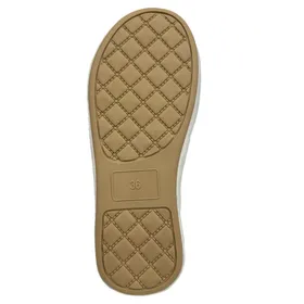 Mules Pantoufles Rouge Textile