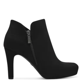 Tamaris Enkellaarsjes Zwart met Hak