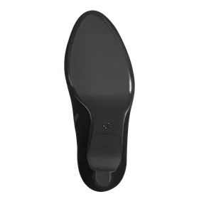 Tamaris Enkellaarsjes Zwart met Hak