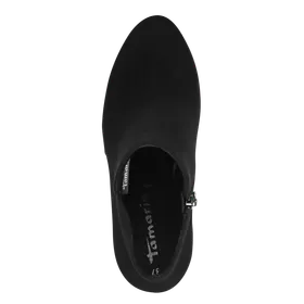 Tamaris Enkellaarsjes Zwart met Hak