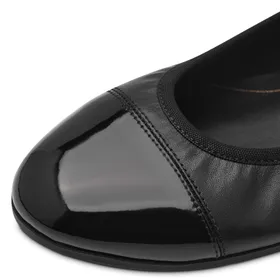 Tamaris Ballerines Noir Cuir