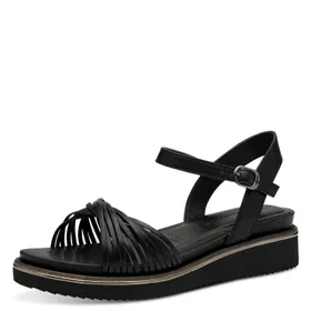 Tamaris Keilsandalen Schwarz