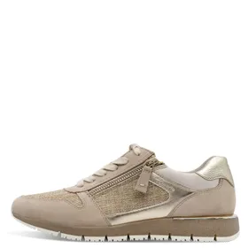 Tamaris PureRelax Sneakers Ivoor Suède
