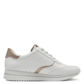 Jana Softline Sneakers White Gold
