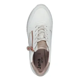 Jana Softline Sneakers White Gold