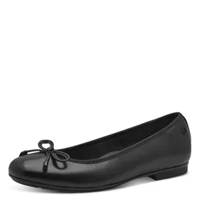 Tamaris Comfort Ballerinas Black Leather
