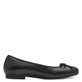 Tamaris Comfort Ballerinas Black Leather