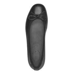Tamaris Comfort Ballerinas Black Leather