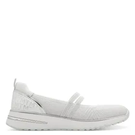 Marco Tozzi Ballerines Compensées Blanc