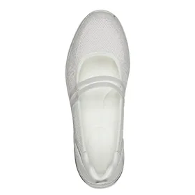 Marco Tozzi Ballerines Compensées Blanc