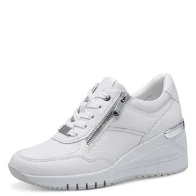Marco Tozzi Sneakers compensées Blanc