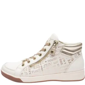 Ara ROM-ST-HIGH-SOFT Sneakers Creme Leder