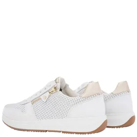 Ara Osaka 3.0 Sneakers Weiß Gold Leder