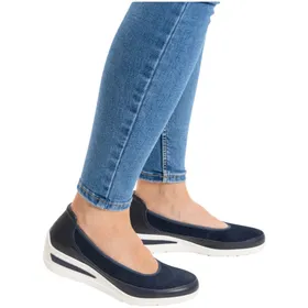 Ara Comfort Zürich 2.0 Ballerinas Blue Leather