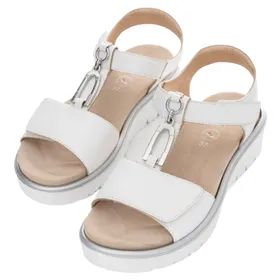 Ara Comfort Bilbao-S Sandals White Leather
