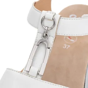Ara Comfort Bilbao-S Sandals White Leather
