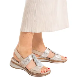 Ara Hawaii 2.0 Sandals Beige Leather