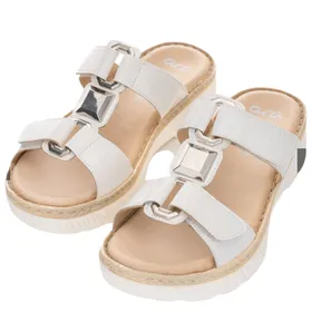 Ara Capri-S Mules White Leather