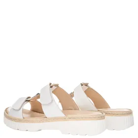 Ara Capri-S Mules White Leather