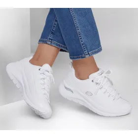 Skechers Arch Fit 2.0 Star Bound Sneakers Blanc Cuir