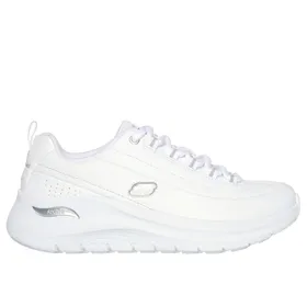 Skechers Arch Fit 2.0 Star Bound Sneakers Blanc Cuir
