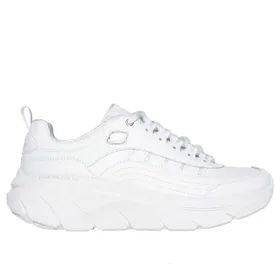 Skechers D'Lux Walker 2.0 Sneakers White Leather