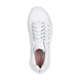 Skechers D'Lux Walker 2.0 Sneakers White Leather