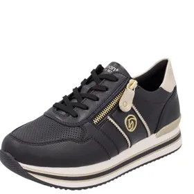 Remonte Rock-Alula-Dickson Sneakers Leather Black