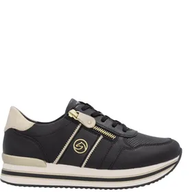 Remonte Rock-Alula-Dickson Sneakers Leather Black