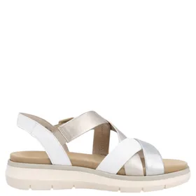 Remonte Sandales Manila Artigo Blanc Or