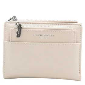 Portefeuille Beige Bandoulière
