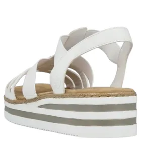 Rieker Alabama Sandals White