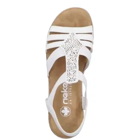 Rieker Alabama Sandals White