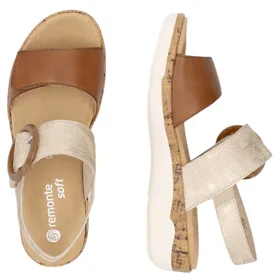 Remonte Lugano Chiras Sandales Brun