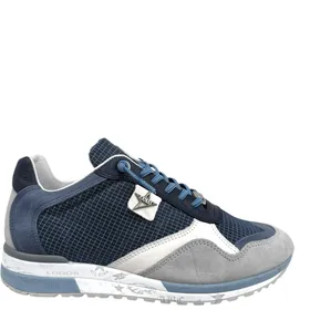 Cetti Sneakers Bleu Cuir