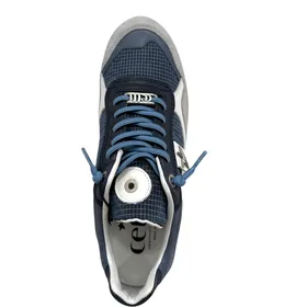 Cetti Sneakers Bleu Cuir