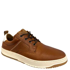 Bull Boxer Sneakers Cognac Cuir