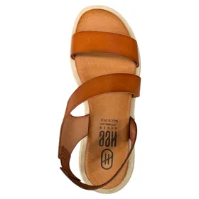 HEE Sandales Cognac Cuir