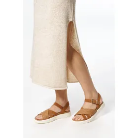 GEOX Respira Xand 2s Sandales Cuir Brun