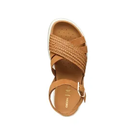 GEOX Respira Xand 2s Sandales Cuir Brun